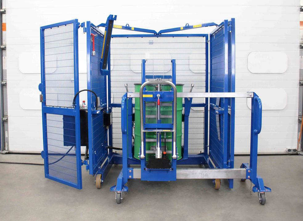 STS 205L Drum Tumbler Electric (ATEX) — Ballinphellic Lifting Solutions