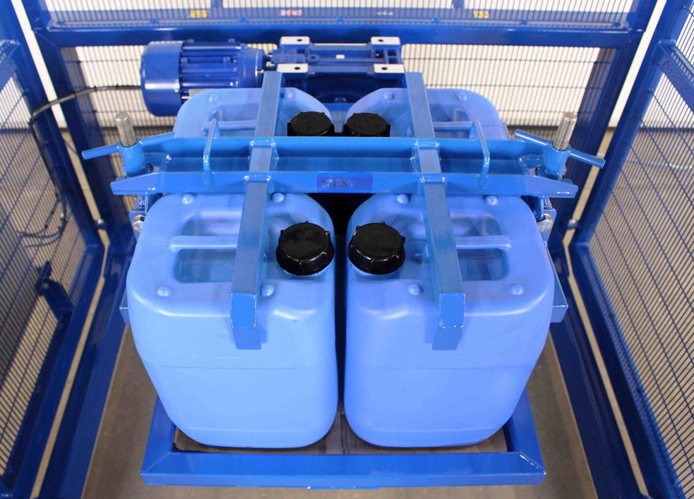 STS Plastic Jerrycan Mixer (25L, 4 Containers)