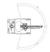 DRAWING ROTATION CRANE ORBIT 200ER