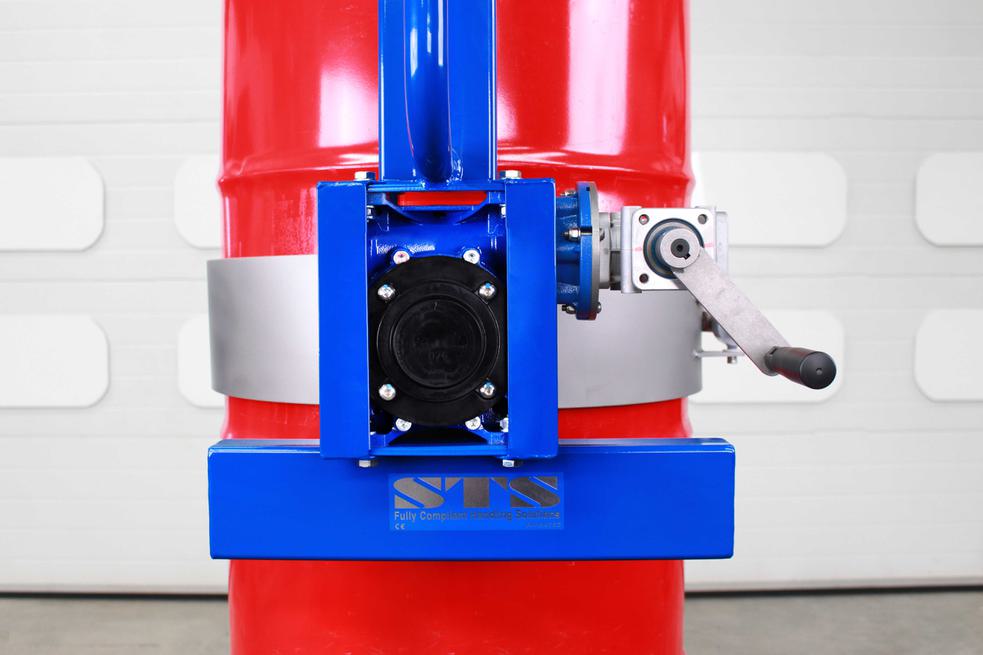 STS Overhead Drum Tipper/Rotator (Fixed Band)