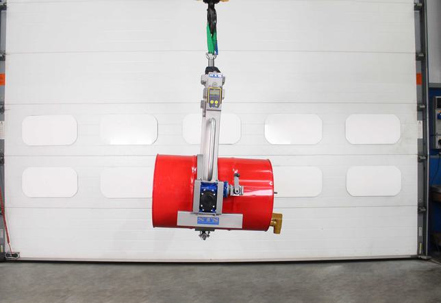 STS Overhead Drum Tipper/Rotator (Weigh Scales)