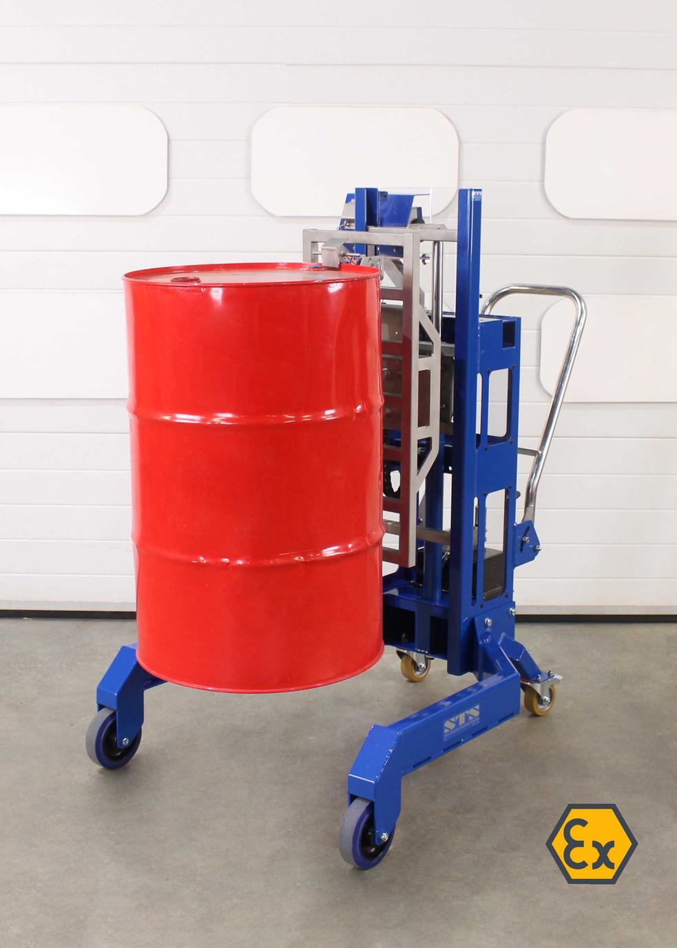 STS Manual Drum Lifter (Weigh Scales)