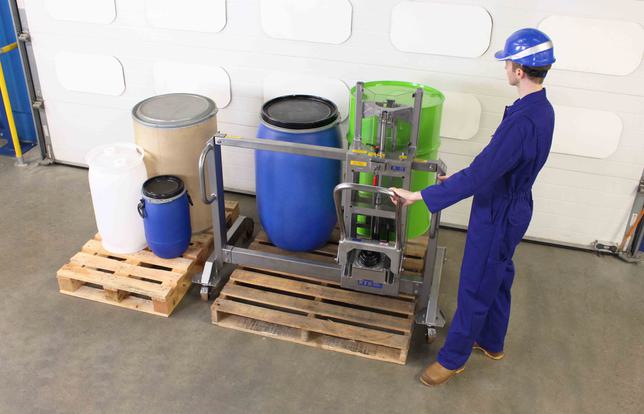 STS Drum Mover (Side-shift) Stainless Steel