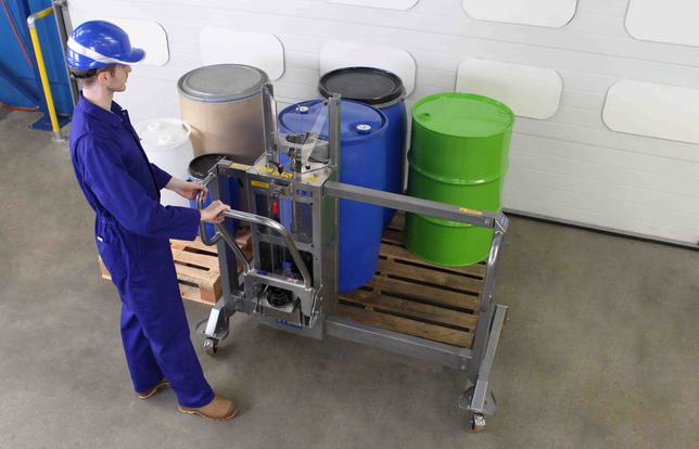 STS Drum Mover (Side-shift) Stainless Steel