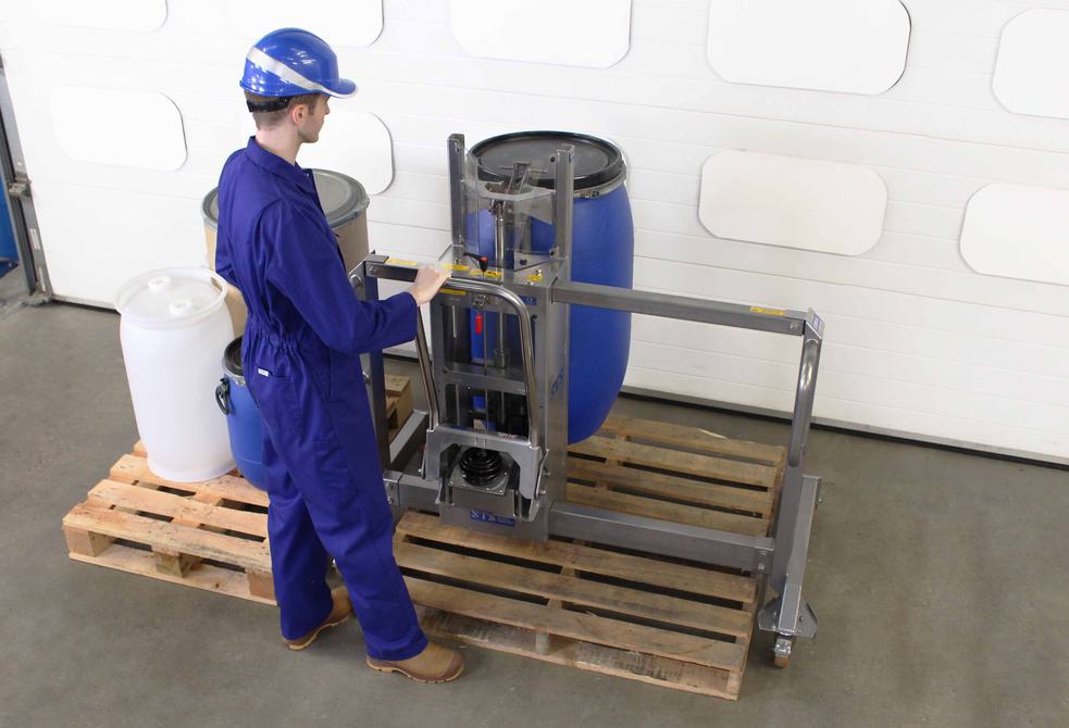 STS Drum Mover (Side-shift) Stainless Steel