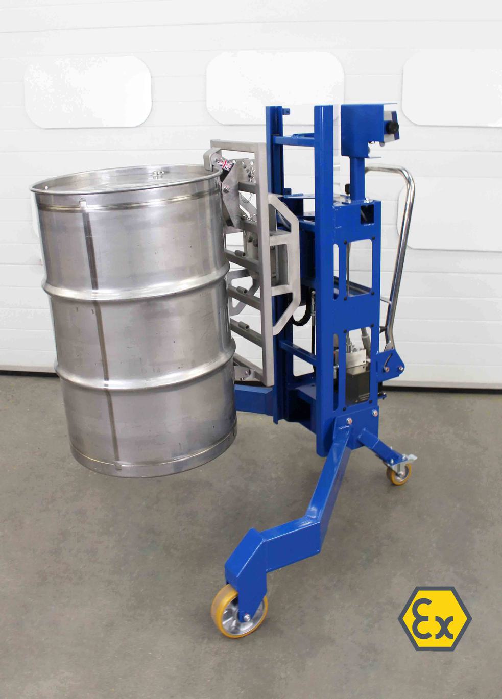 STS Corner Drum Lifting Trolley (Weigh Scales)