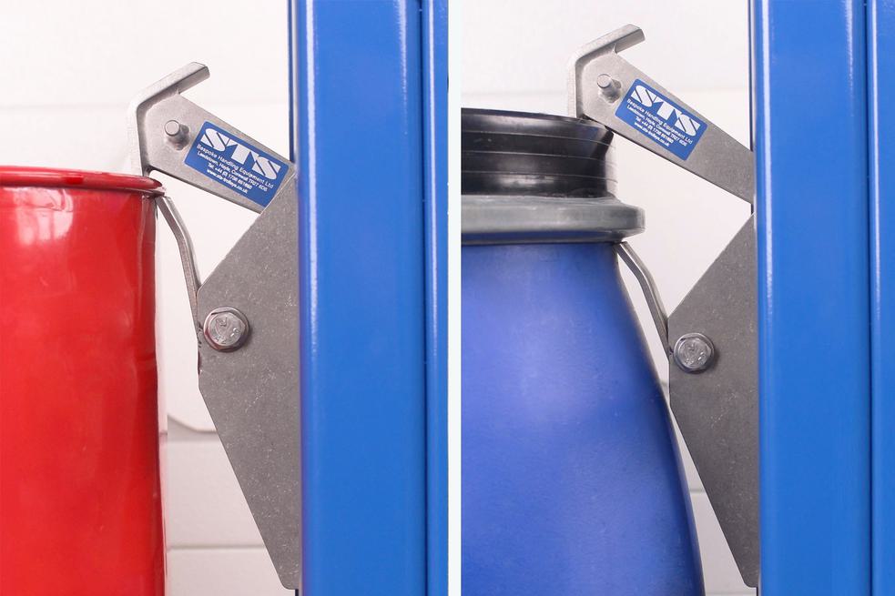 STS Corner Drum Lifting Trolley (Weigh Scales)