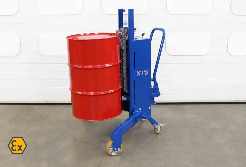 STS Corner Drum Lifting Trolley