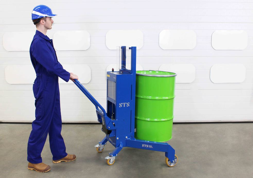 STS Corner Drum Lifting Trolley