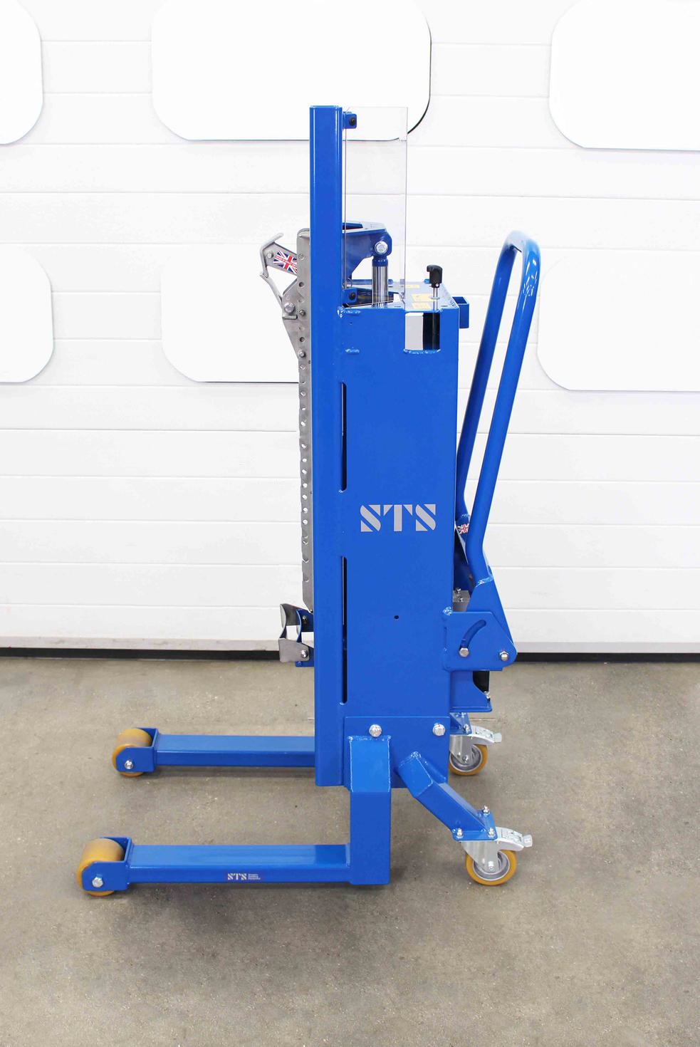 STS Euro Pallet Hydraulic Drum Lifter