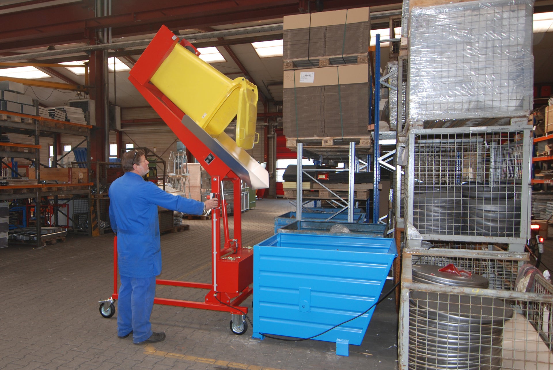Wheelie Bin Tipping Station MKS-230V