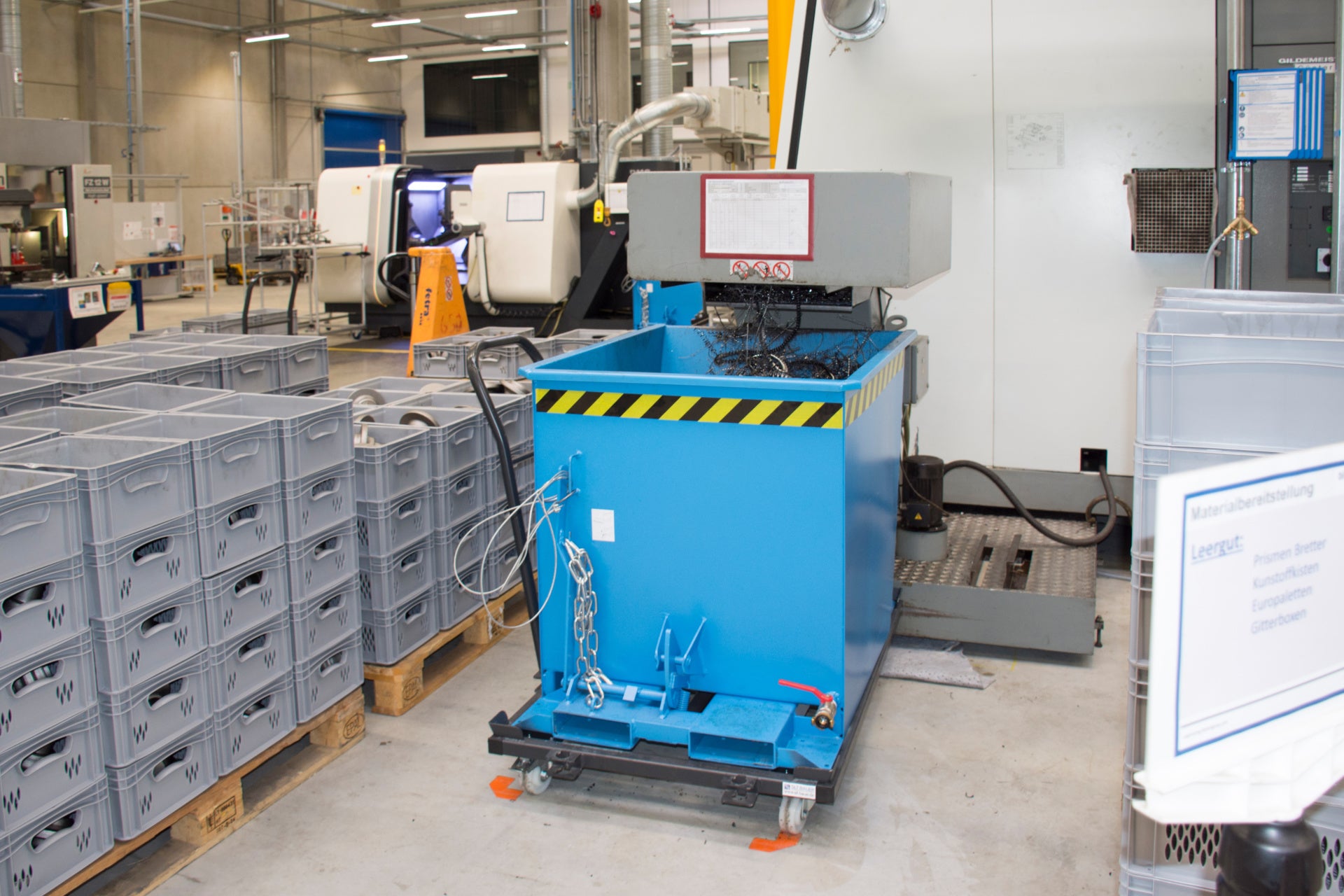 Swarf Tilting Container SGU-RZ 55