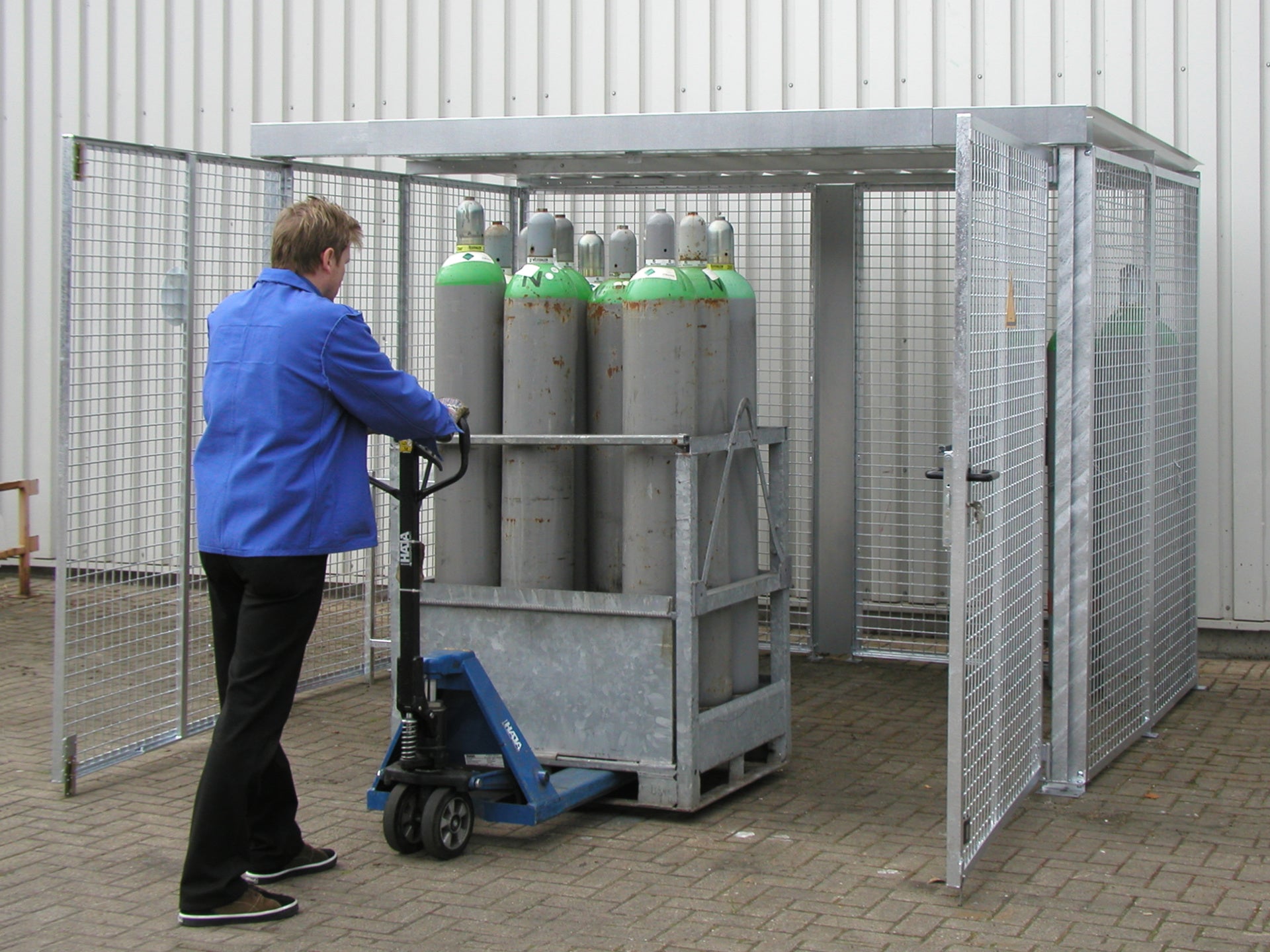 Gas Cylinder Container GFC-M6/D-DF