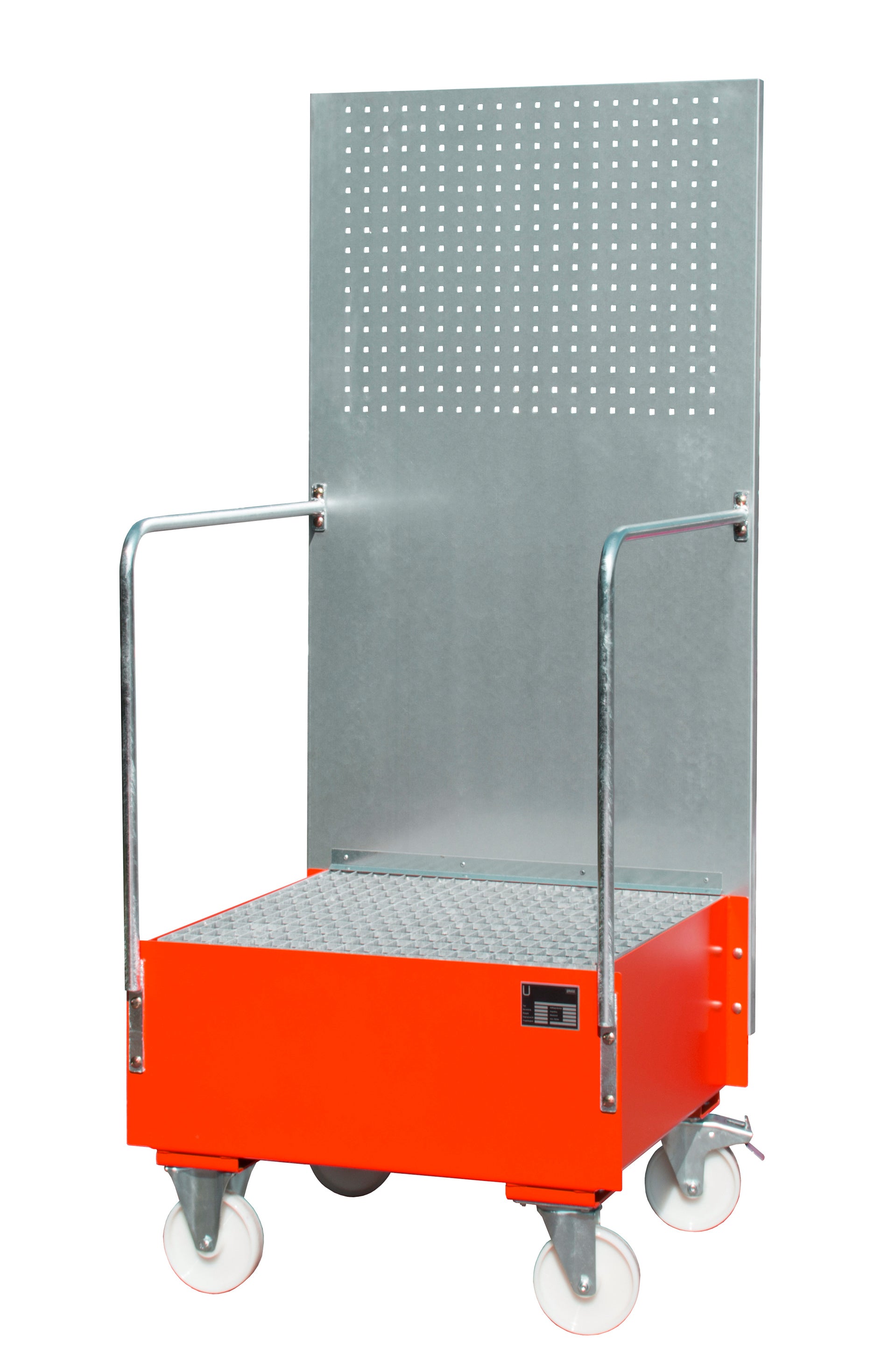 Mobile Sump Tray with Perforated Panel LPW 200-1