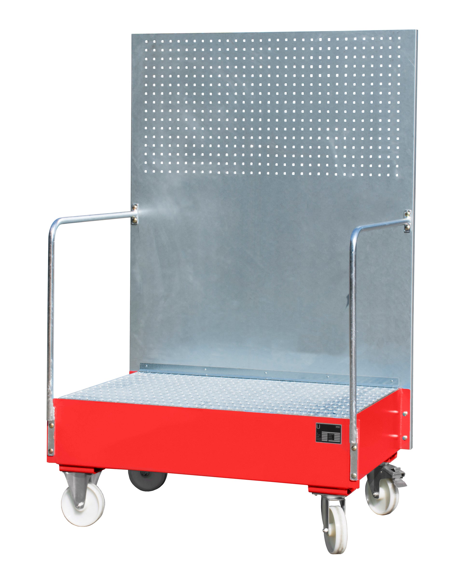 Mobile Sump Tray with Perforated Panel LPW 200-2