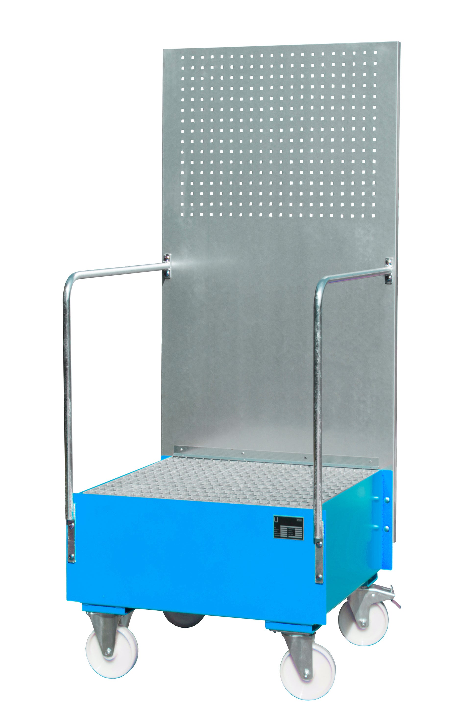 Mobile Sump Tray with Perforated Panel LPW 200-1
