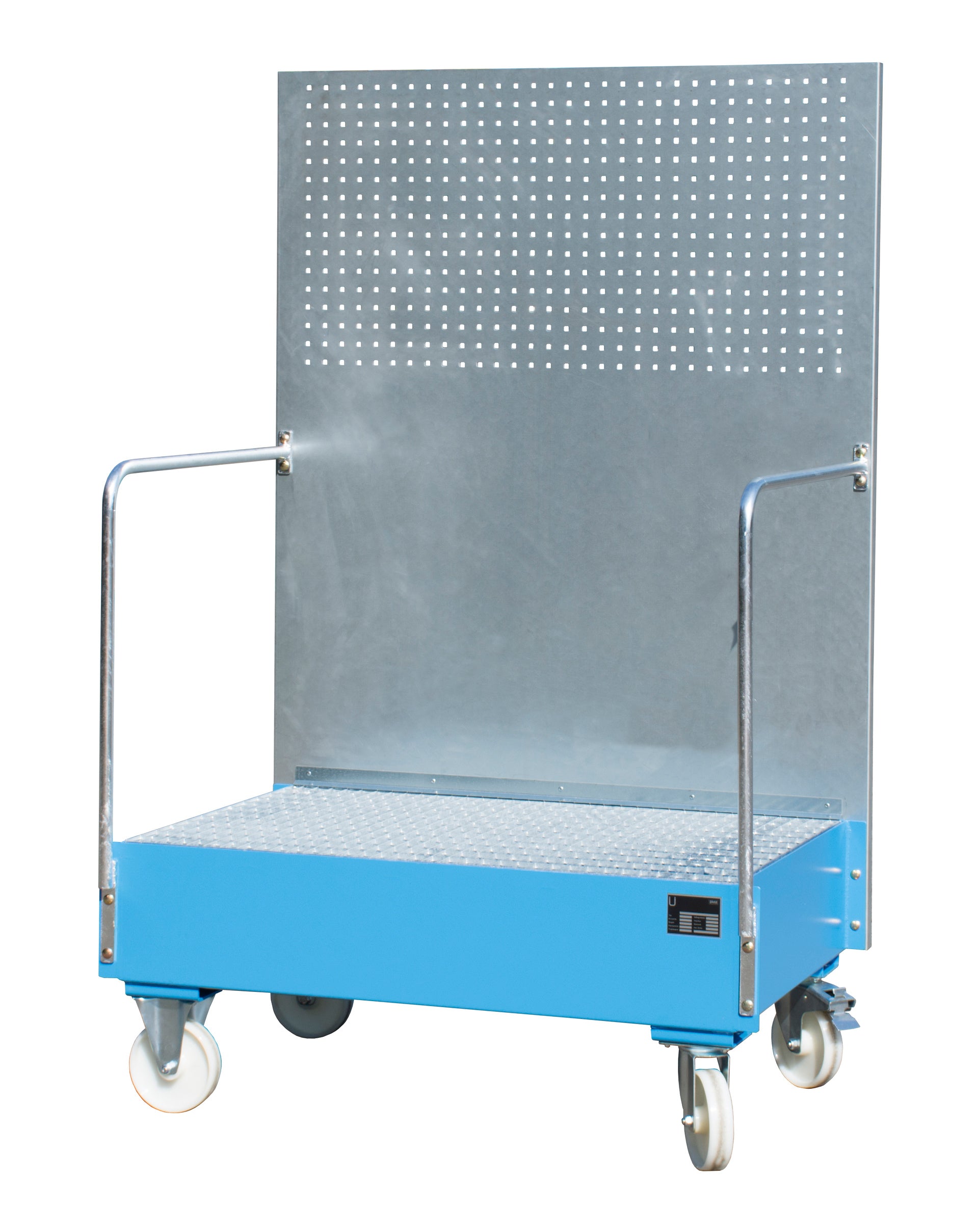 Mobile Sump Tray with Perforated Panel LPW 200-2