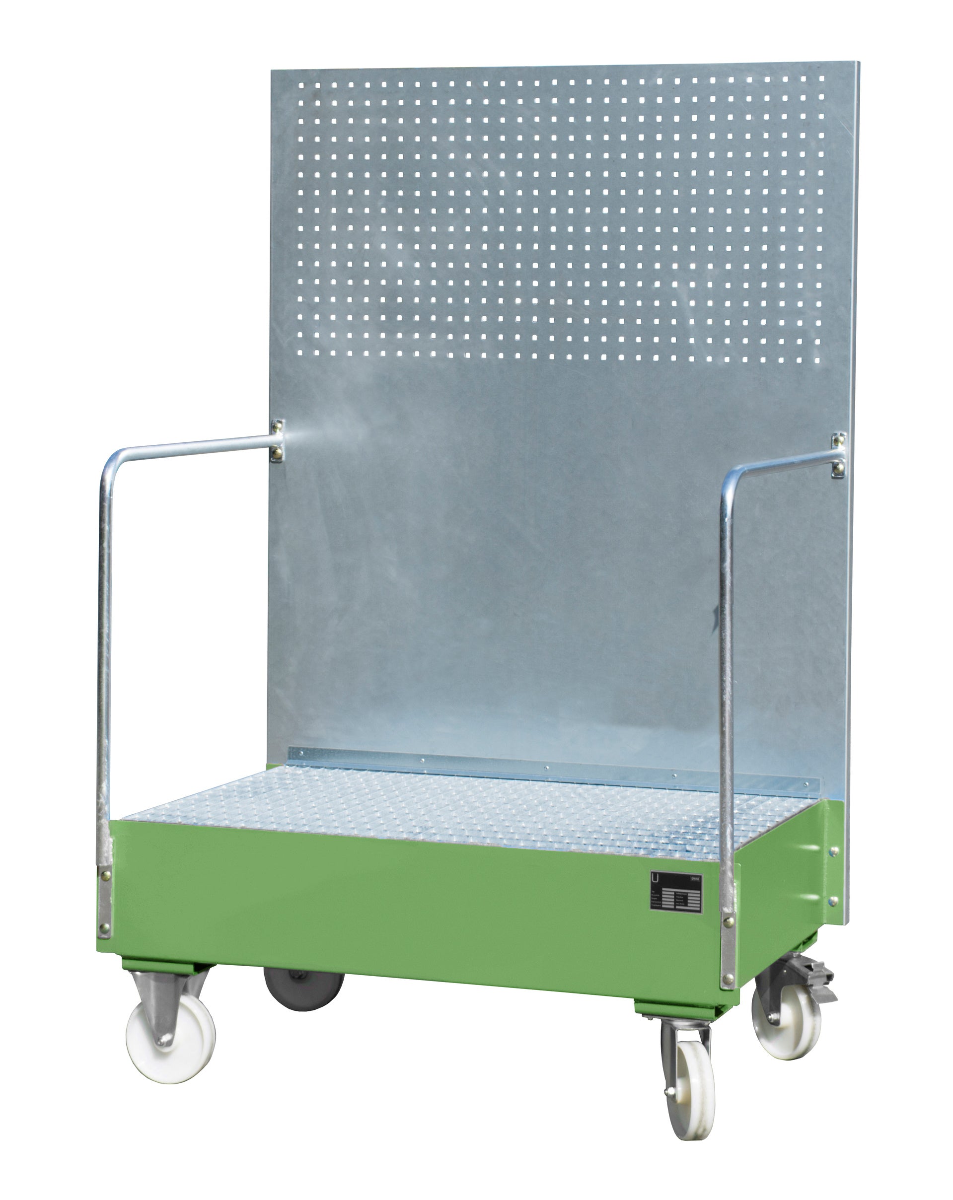 Mobile Sump Tray with Perforated Panel LPW 200-2