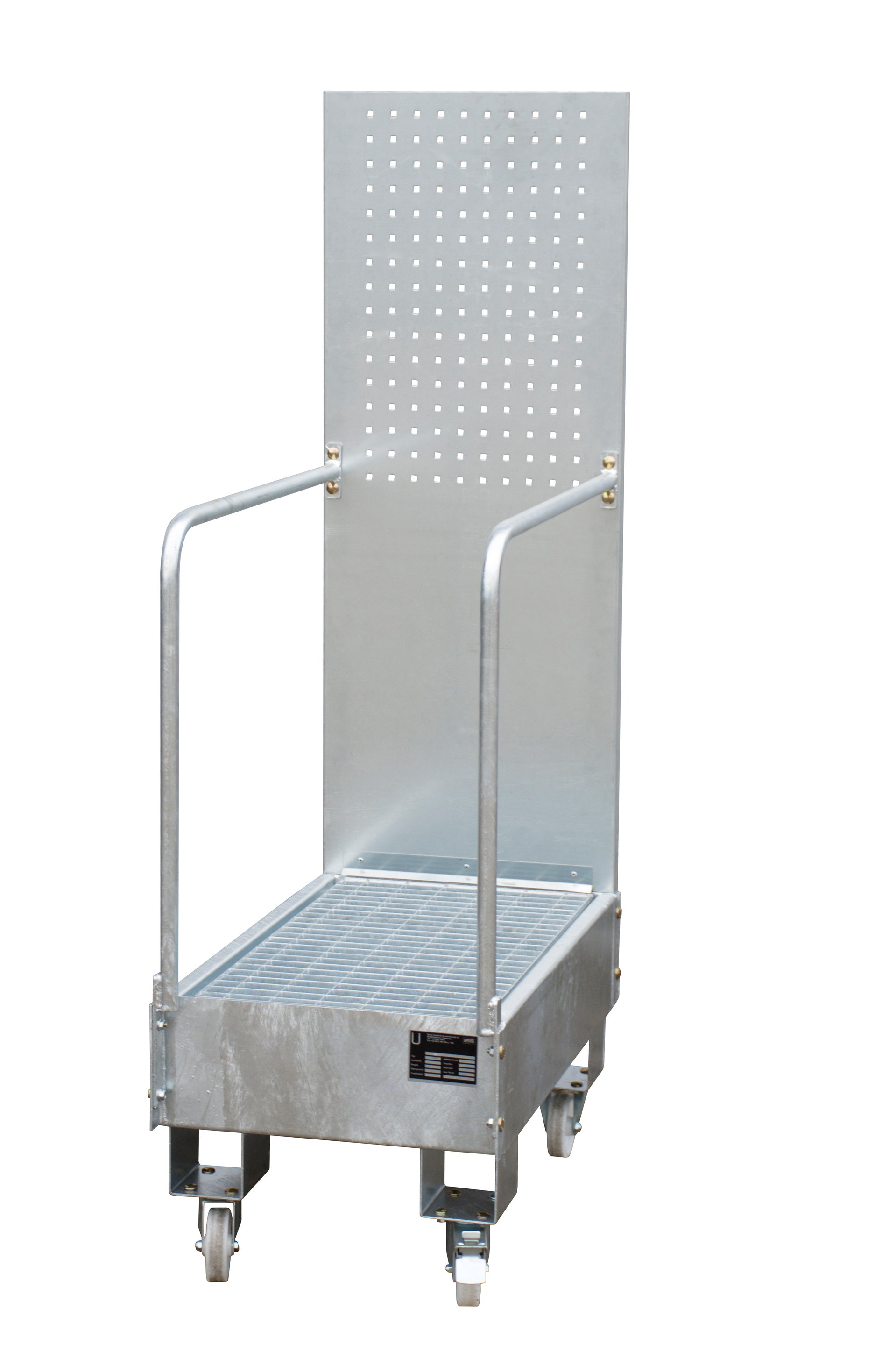 Mobile Sump Tray with Perforated Panel LPW 60-3