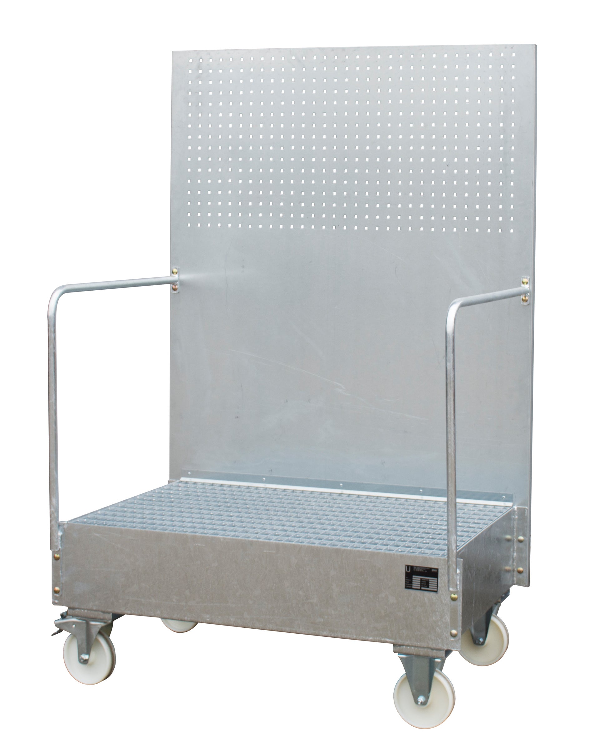 Mobile Sump Tray with Perforated Panel LPW 200-2