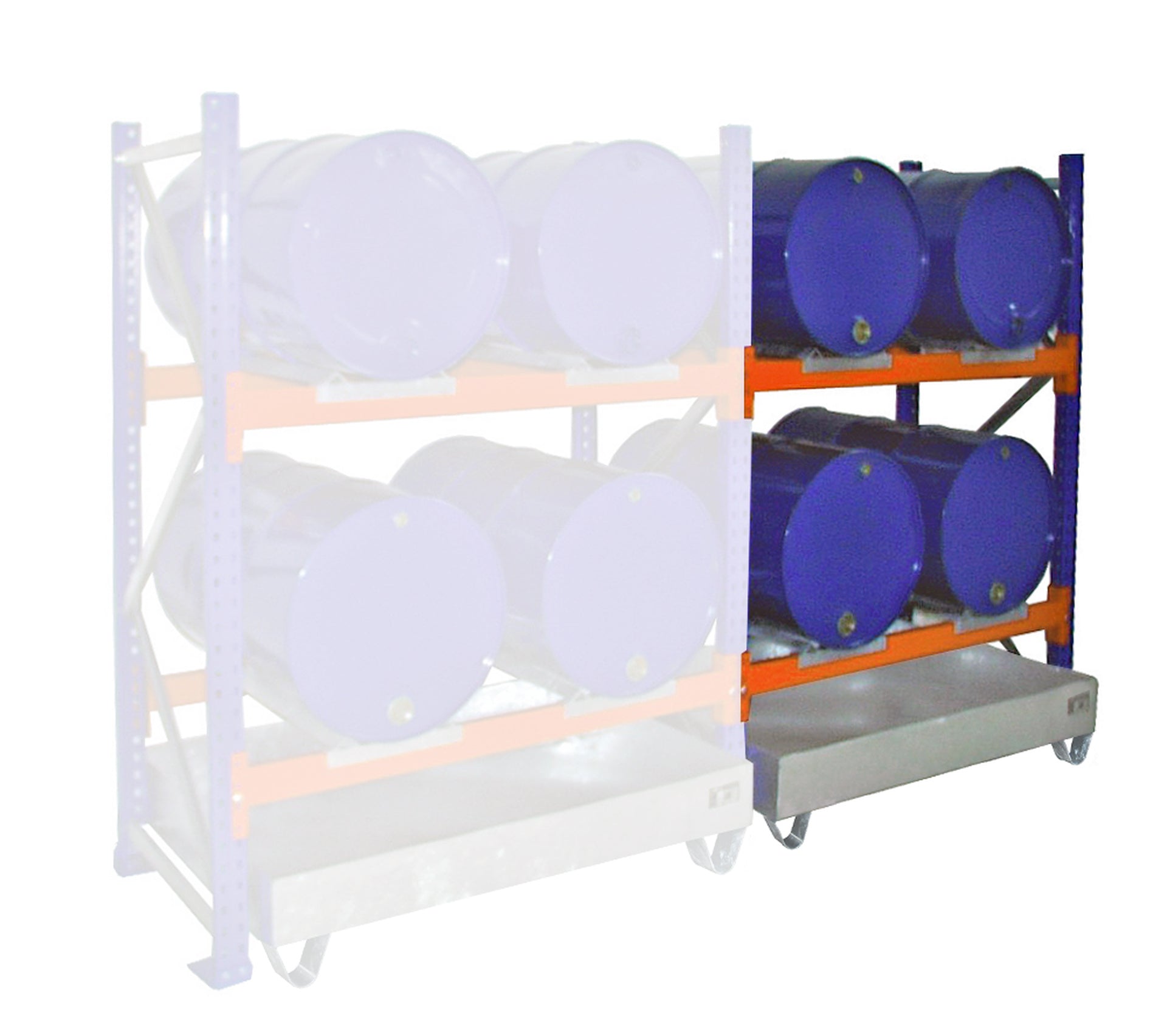 Drum Shelf with Sump Tray 3001