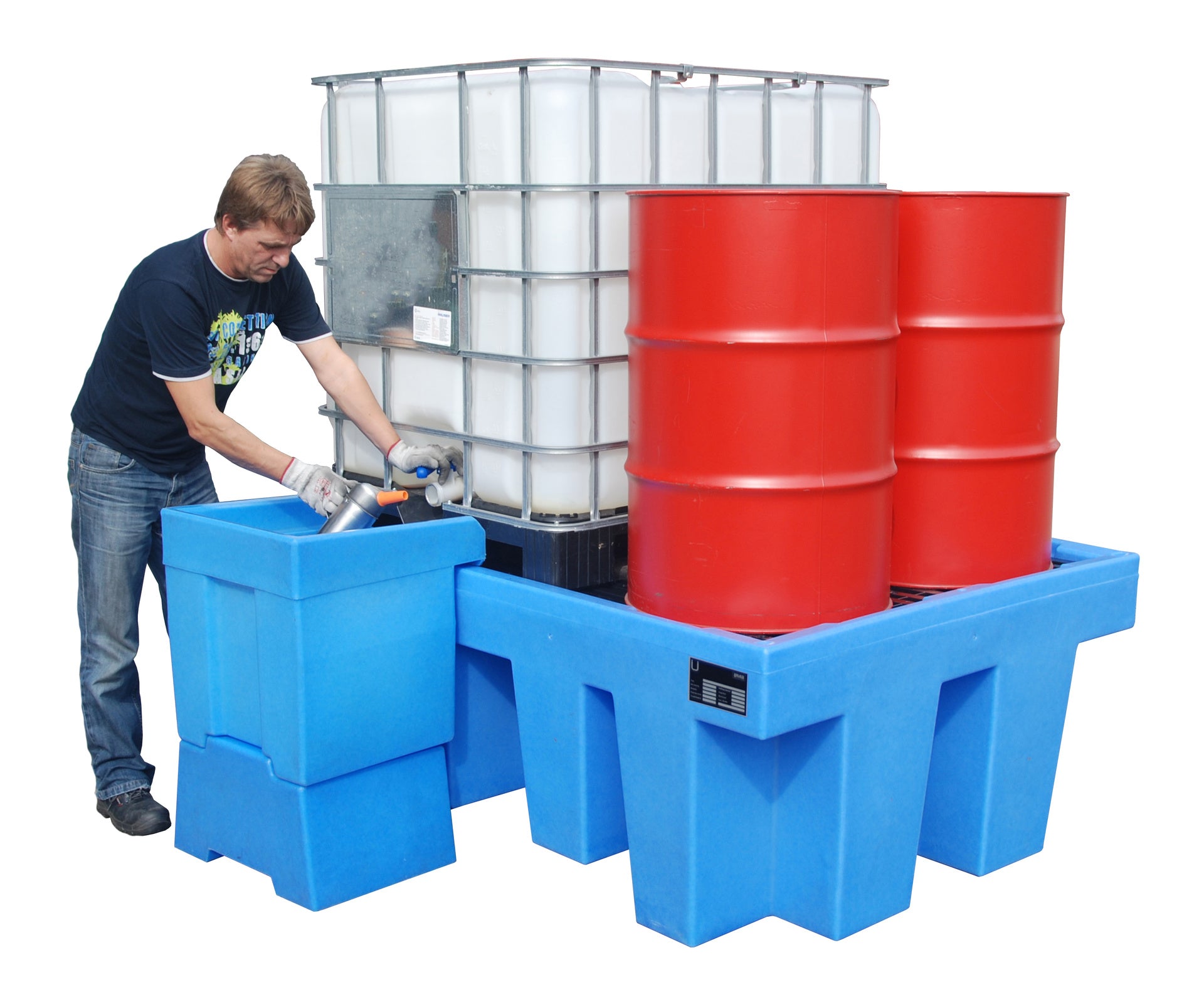 GREEN-LINE Polyethylene Sump Pallet WP-PE 1/11