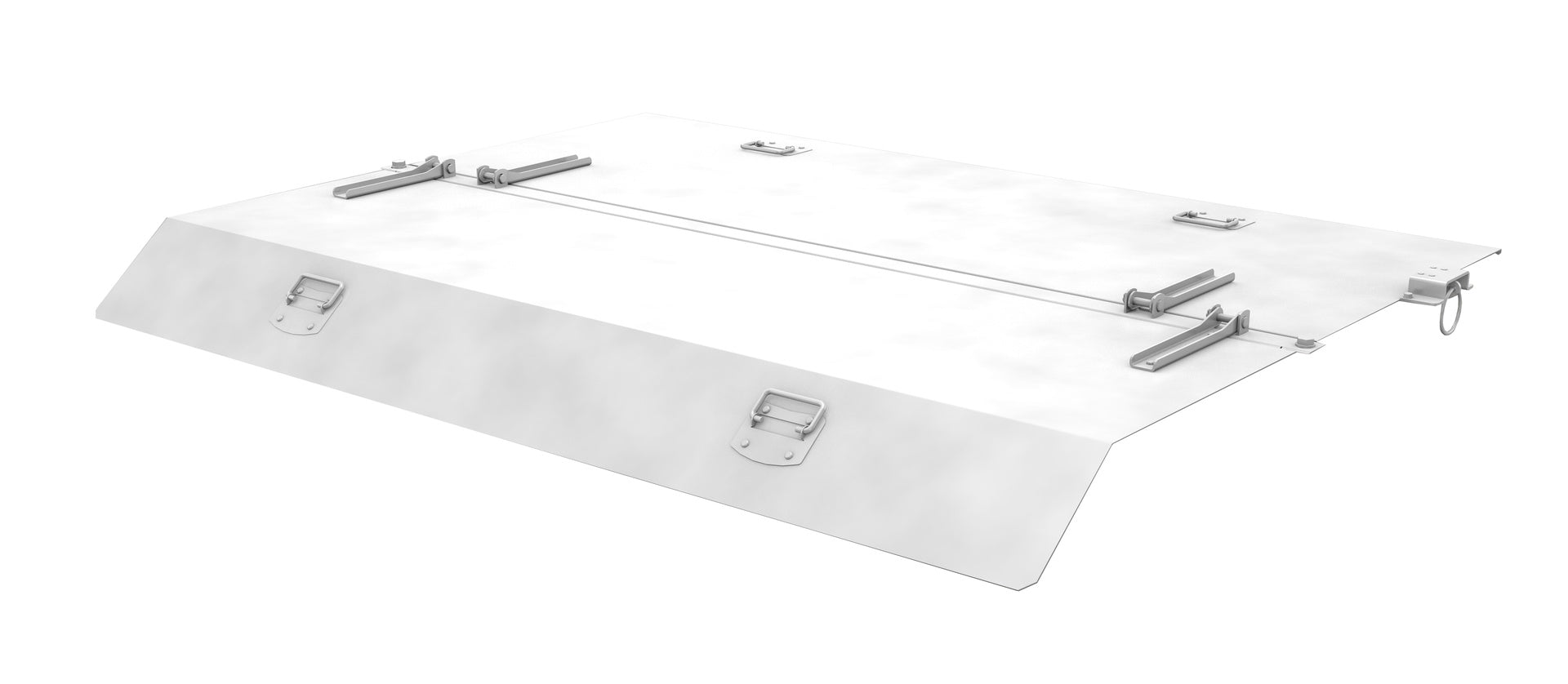 Two-Part Lid. galvanized for MGU 610 / SMGU 610