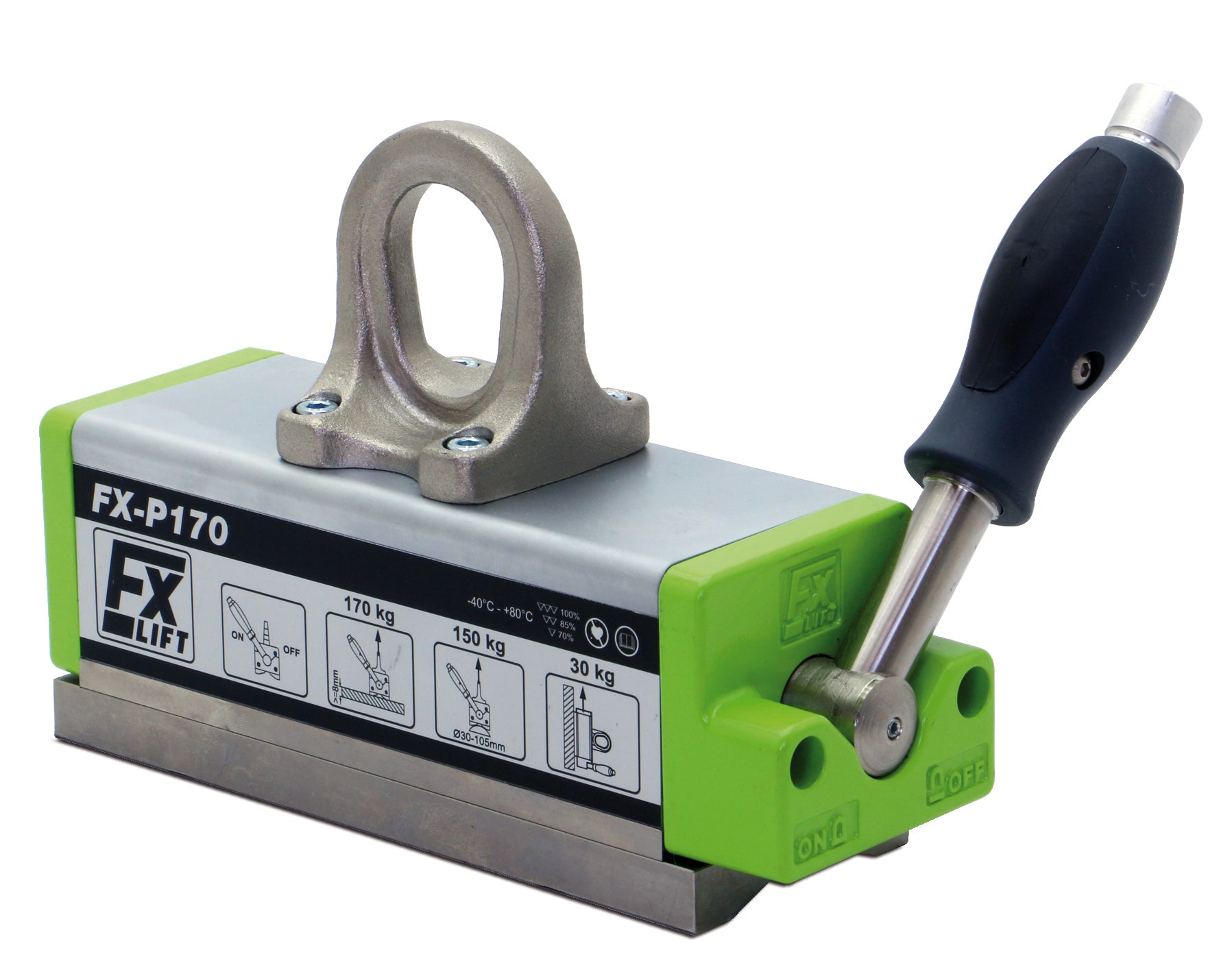 Lifting Magnet for Thin Metal Sheets and Pipes