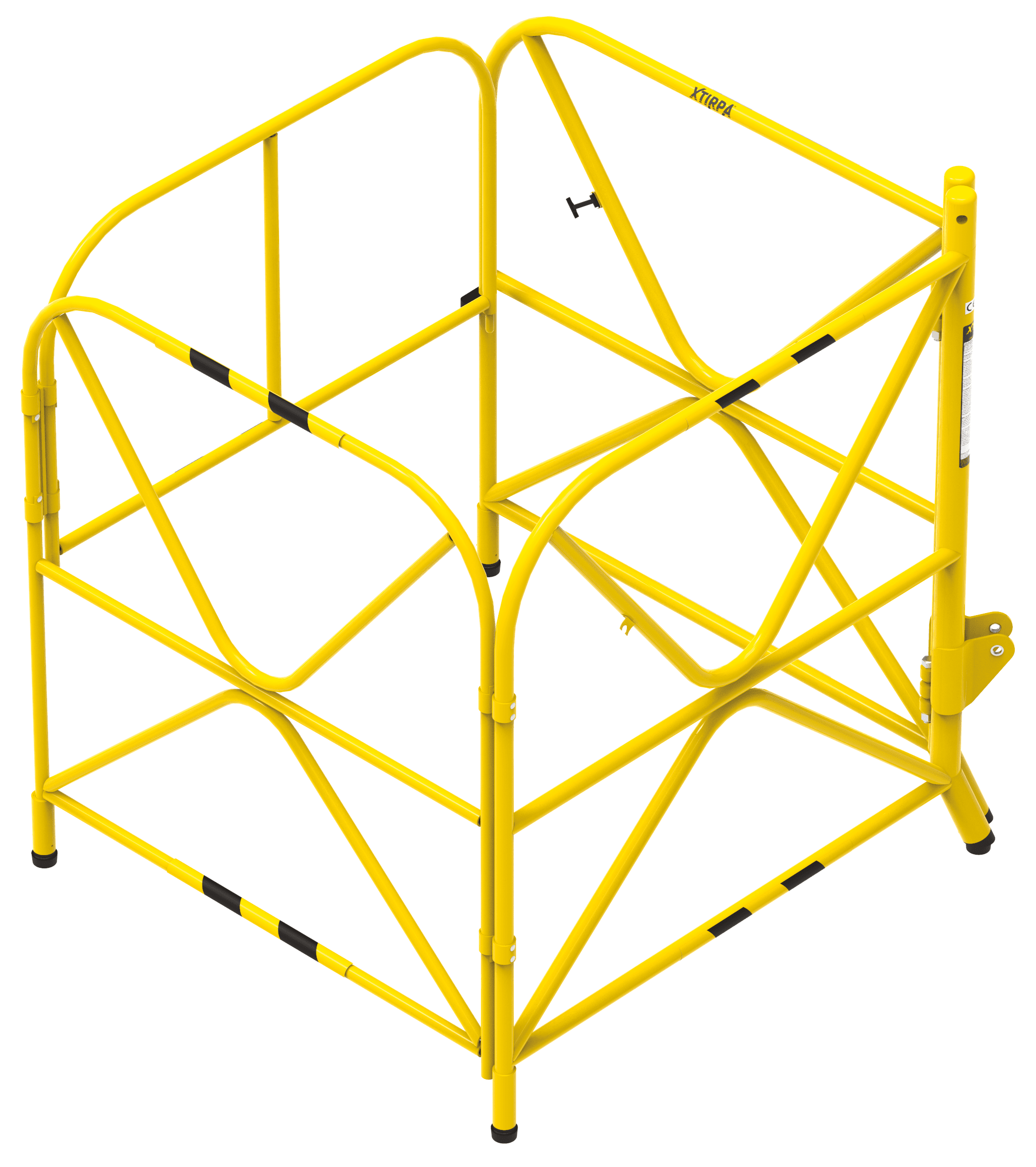 XTIRPA IN 8002 - 610mm (24") Davit Arm with Self-supporting Barricade