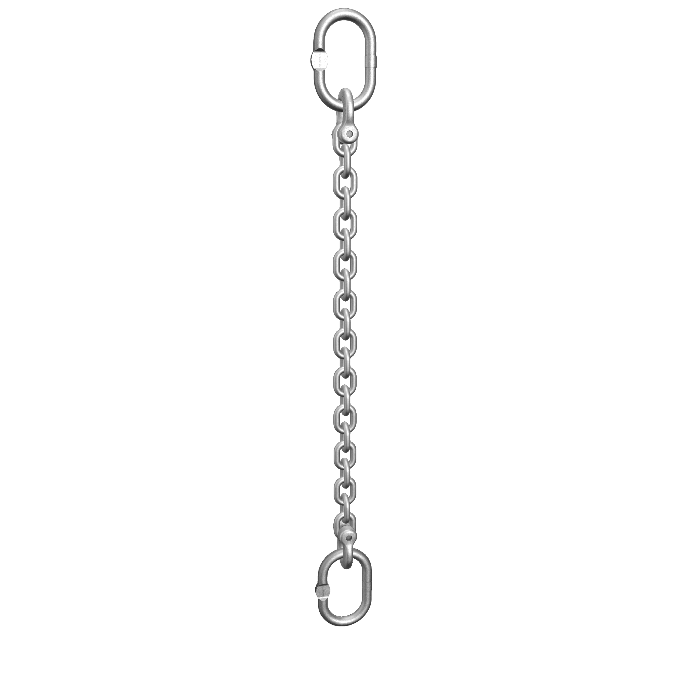 Single-leg Chain Sling - Mechanical assembly w/ Standard Connector - Master Link