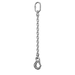Single-leg Chain Sling - Mechanical assembly w/ Standard Connector - Sling Hook (eye)