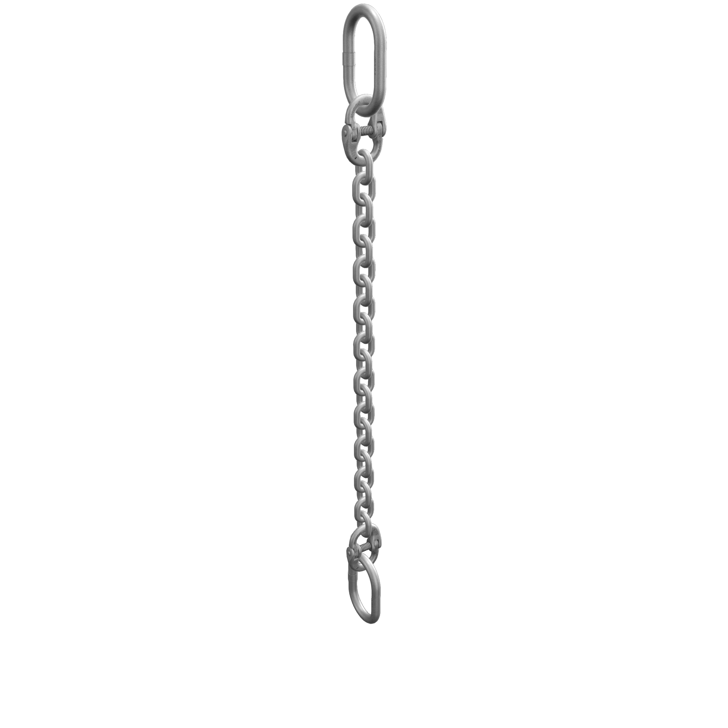 Single-leg Chain Sling - Mechanical assembly w/ Connecting Link - Master Link