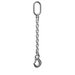 Single-leg Chain Sling - Mechanical assembly w/ Connecting Link - Sling Hook (eye)