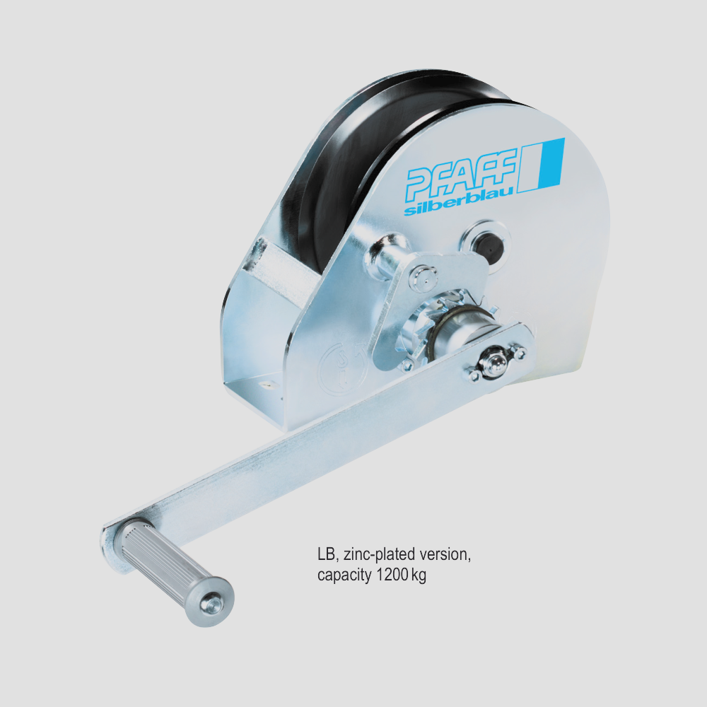 Pfaff console-mounted winch LB