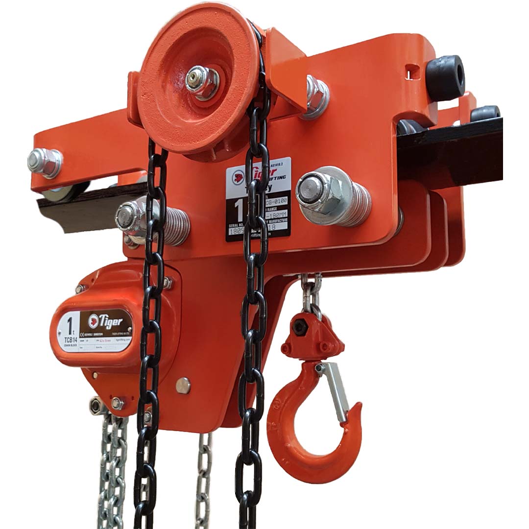 Low Headroom Combined Chain Block and Trolley