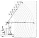 LOAD CHART ELECTRO HYDRAULIC 1000 KG ROTATING CRANE FLEX G1000DBR