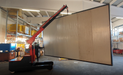 Omnia heavy duty counterbalanced motorised crane capacity 2.000 kg