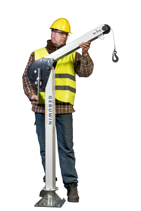 Swivel davit crane 125kg