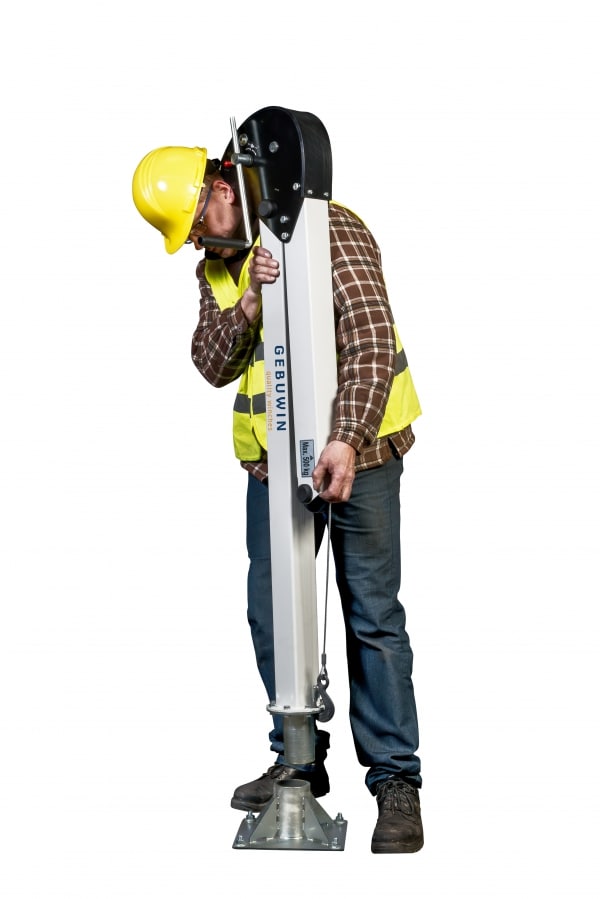 Swivel davit crane 125kg
