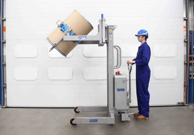 STS Universal Drum Rotator/Tipper (Electric) Stainless Steel