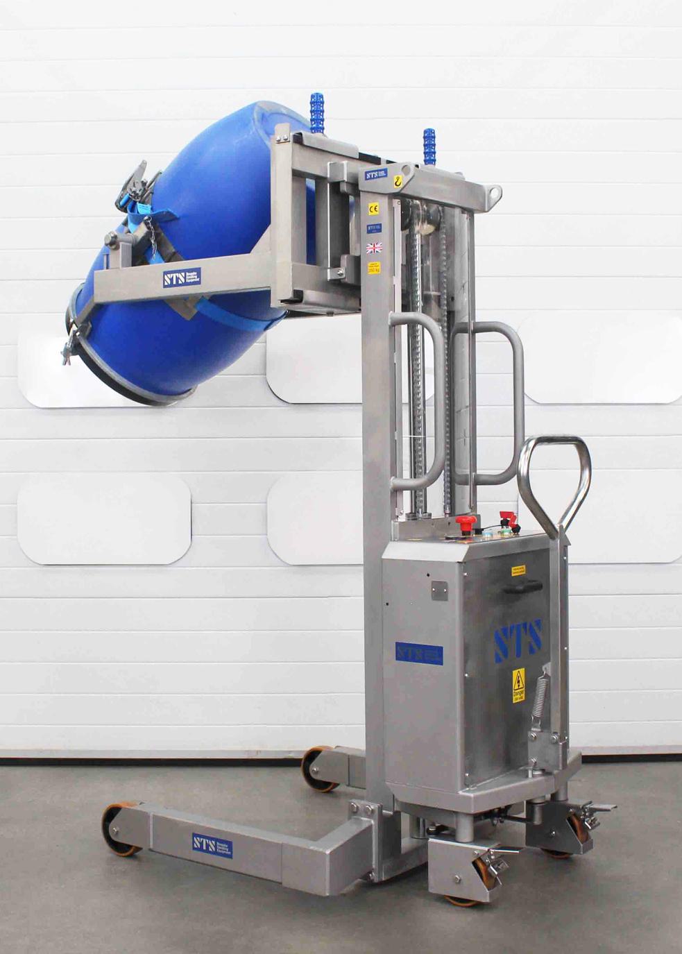 STS Universal Drum Rotator/Tipper (Electric) Stainless Steel