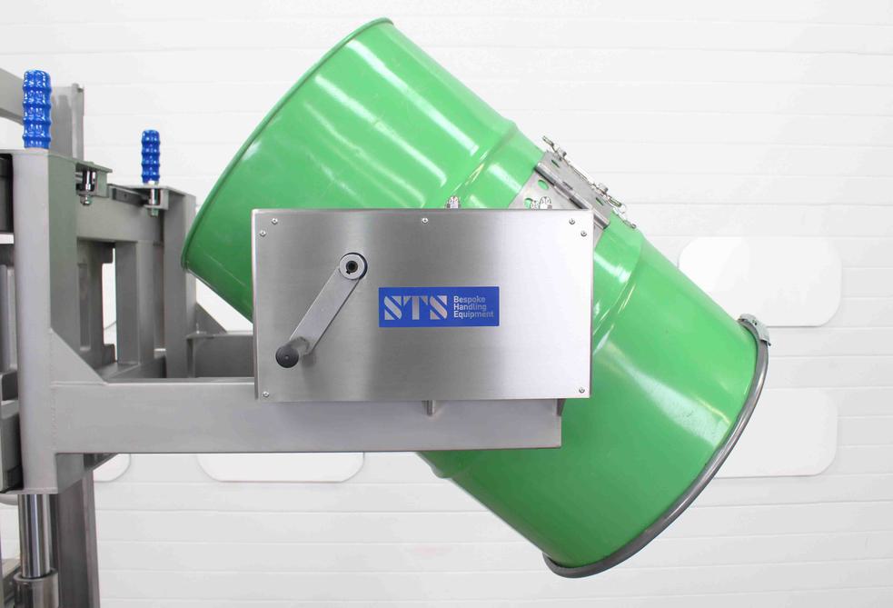 STS Universal Drum Rotator/Tipper (Electric) Stainless Steel