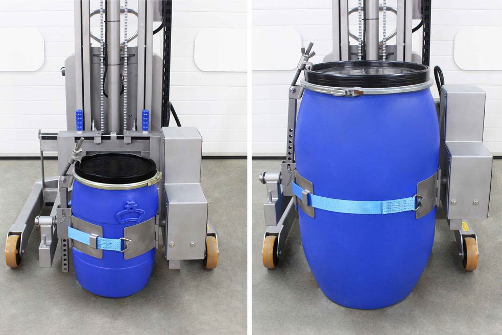 STS Universal Drum Rotator/Tipper (Electric) Stainless Steel