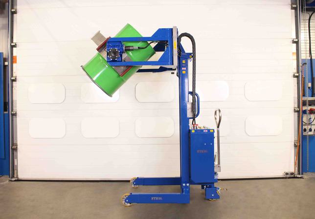 STS Power Clamp Drum Rotator/Tipper (Electric)