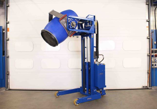 STS Power Clamp Drum Rotator/Tipper (Electric)