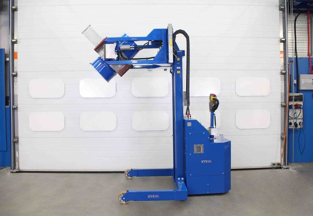 STS Power Drive Power Clamp Drum Rotator/Tipper (Pneumatic)