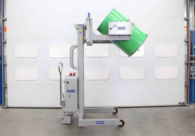STS Universal Drum Rotator/Tipper (Pneumatic) Stainless Steel