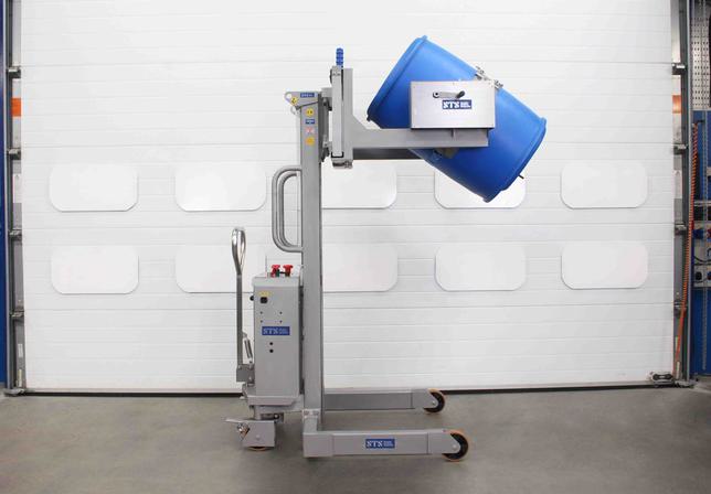 STS Universal Drum Rotator/Tipper (Pneumatic) Stainless Steel