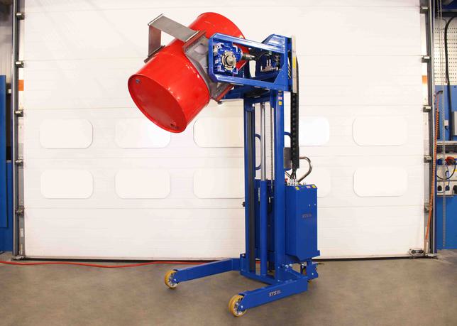 STS Power Clamp Drum Rotator/Tipper (Pneumatic)