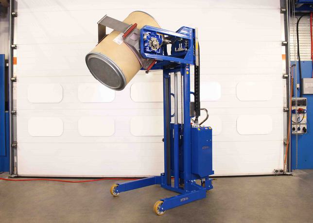STS Power Clamp Drum Rotator/Tipper (Pneumatic)